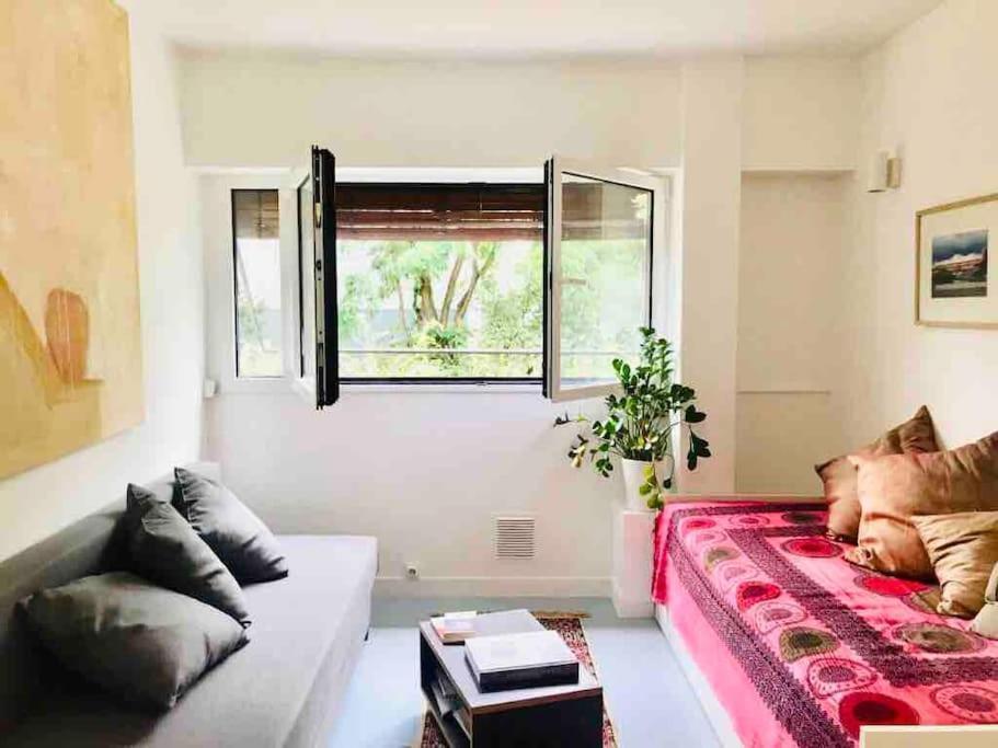 Studio, 11, Parc De Belleville باريس المظهر الخارجي الصورة